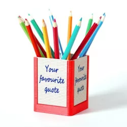 Your Favourite Quote Desktop Organizer