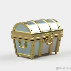 Zelda Treasure chest+Cartridge storage