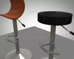 2 bar / breakfast bar stools