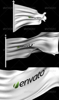 3D Animated Flag