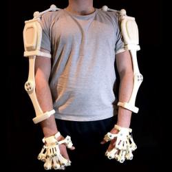 3D Printed Exoskeleton Arms