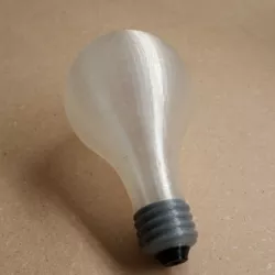 3D Printed Light Bulb