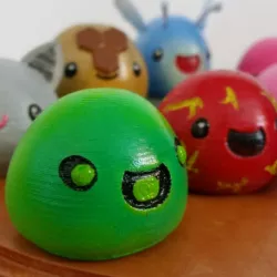 3D Printed Slimes [Slime Rancher] - Boom, Phosphor, Rad & Honey!