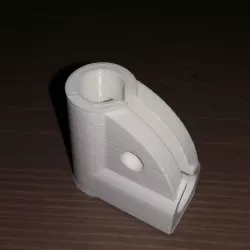 90 ° bar coupler connection