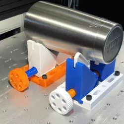 Adjustable V-Block Workholder for Cylindrical, Conical, and Odd Shapes