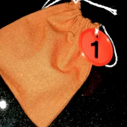 Advent Calendar Tags (round, 1 - 24)