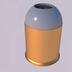 Airsoft shotgun to grenade shell adaptor