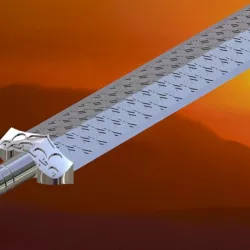 Ancient Chinese Sword 3D model