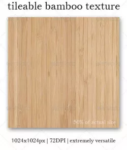 Bamboo Texture - Tileable