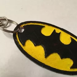 Bat Man Keychain