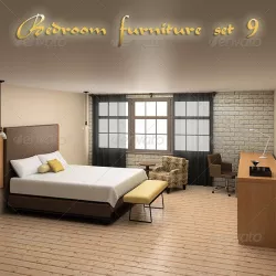 Bedroom Furniture 09 Set