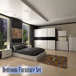 Bedroom furniture 4 Set