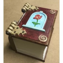 Belle Book Dice Box