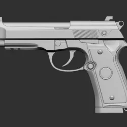 Beretta 90 3d print