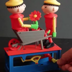 Bill and Ben Wheel Barrow race