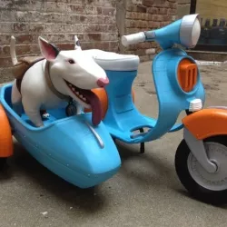 Bold Machines Presents Margo's Scooter and Sidecar