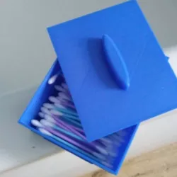 box for cotton swabs or enything you like