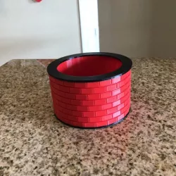 Brick Pattern Bowl