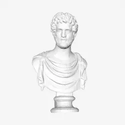 Bust of Antoninus Pius at The Louvre, Paris