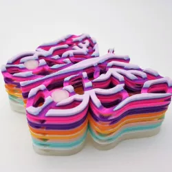 Butterfly Coasters - Multi Colour with one Nozzle!