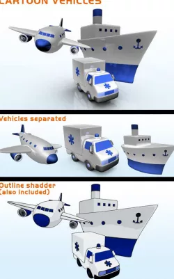 Cartoon Vehicles