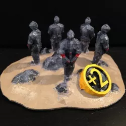 Catan Largest Army Trophy