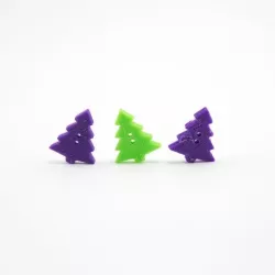 Christmas Tree Button