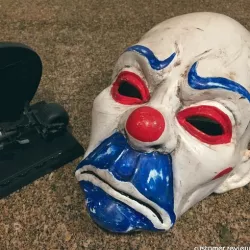 Clown Mask Dark Knight Cosplay Halloween Helmet STL File
