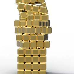 Crazy cubes pendant