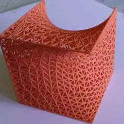 Cube Plateau Problem
