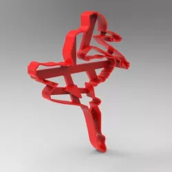 Dancer Ballet cookie cutter