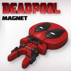 Deadpool "Feel The Love" Magnet