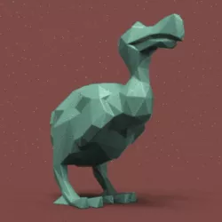 Dodo lowpoly