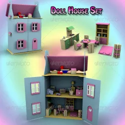 Doll House Set 01