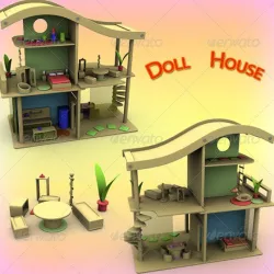 Doll House Set 02