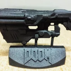 Doom (2016) BFG9000 gun & display stand