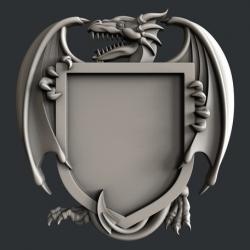 DRAGON SHIELD - Download Free 3D model by Adriancgmask