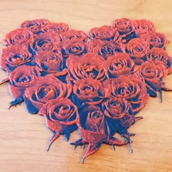 DRAWING 3D Roses