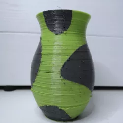 Dual color vase