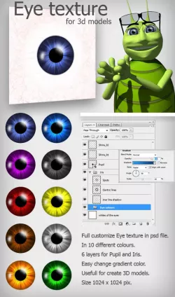 Eye texture