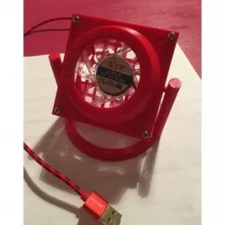 Fan office USB with computer fan