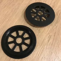 Filament bobbin axle
