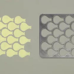 Fish Scales Stencil