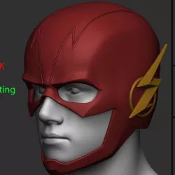 Flash Helmet - Justice League