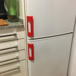Fridge handle. Handle