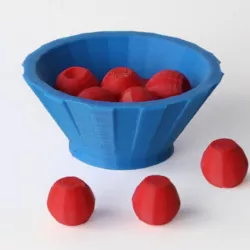 Fruitbowl with apples