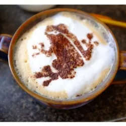 Gatwick Frog - Cappuccino Stencil