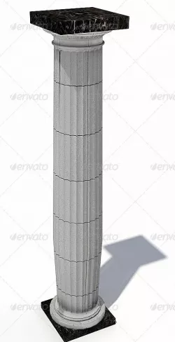 Greek Ionic Column