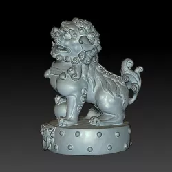 guardian lion or foo dogs