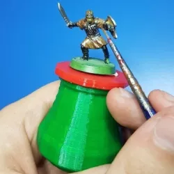 Handle for Painting Miniatures